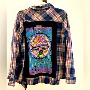 Vintage flannel - allman brothers band